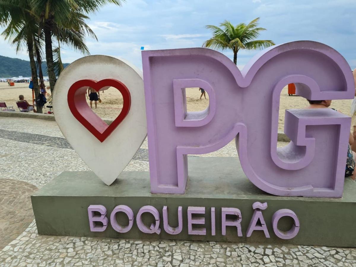 Apartamento completo no Boqueirão Praia Grande Exterior foto