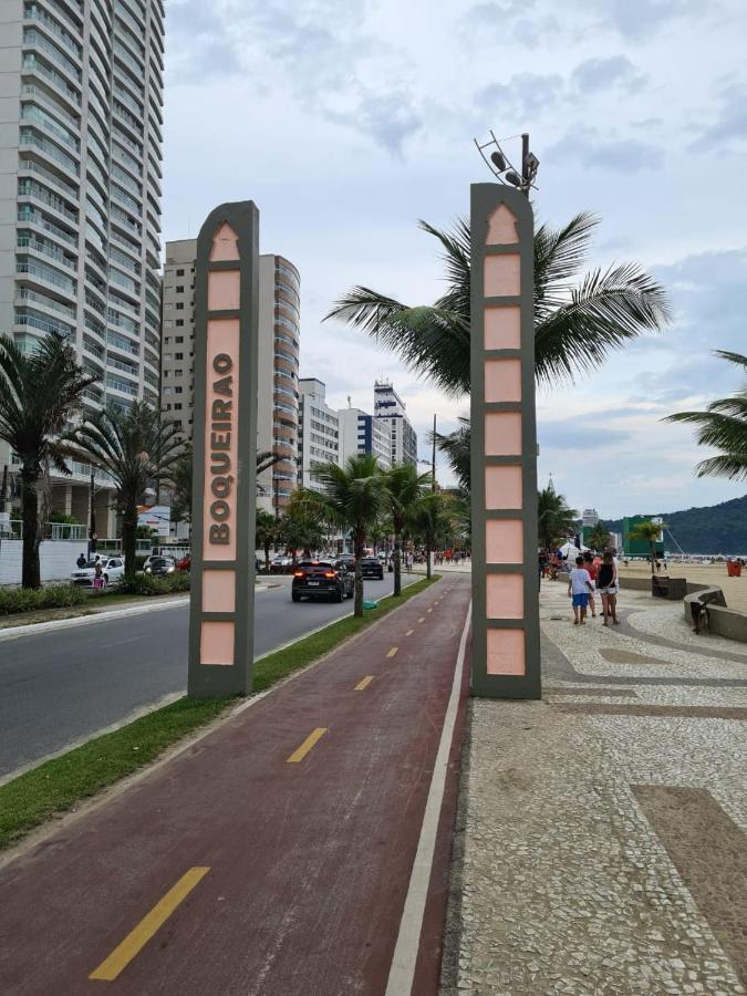 Apartamento completo no Boqueirão Praia Grande Exterior foto