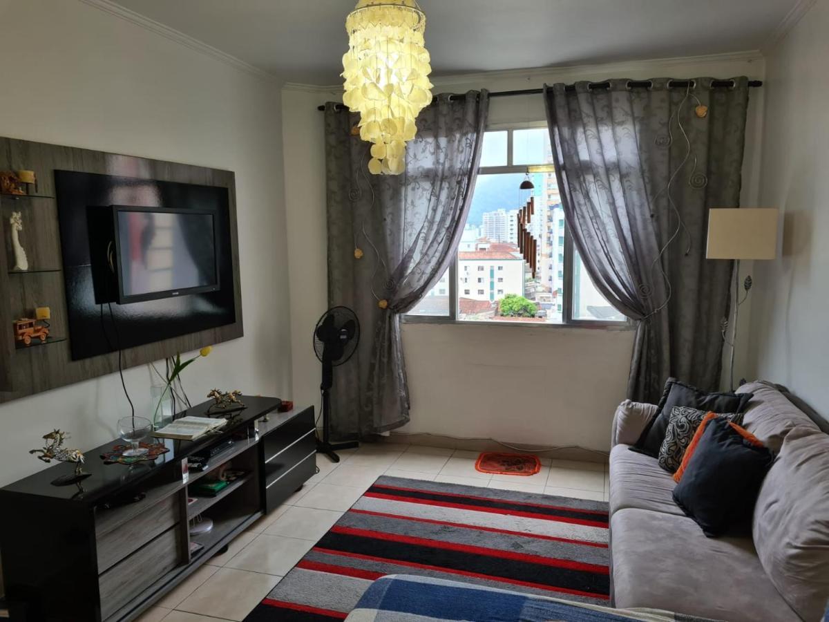 Apartamento completo no Boqueirão Praia Grande Exterior foto